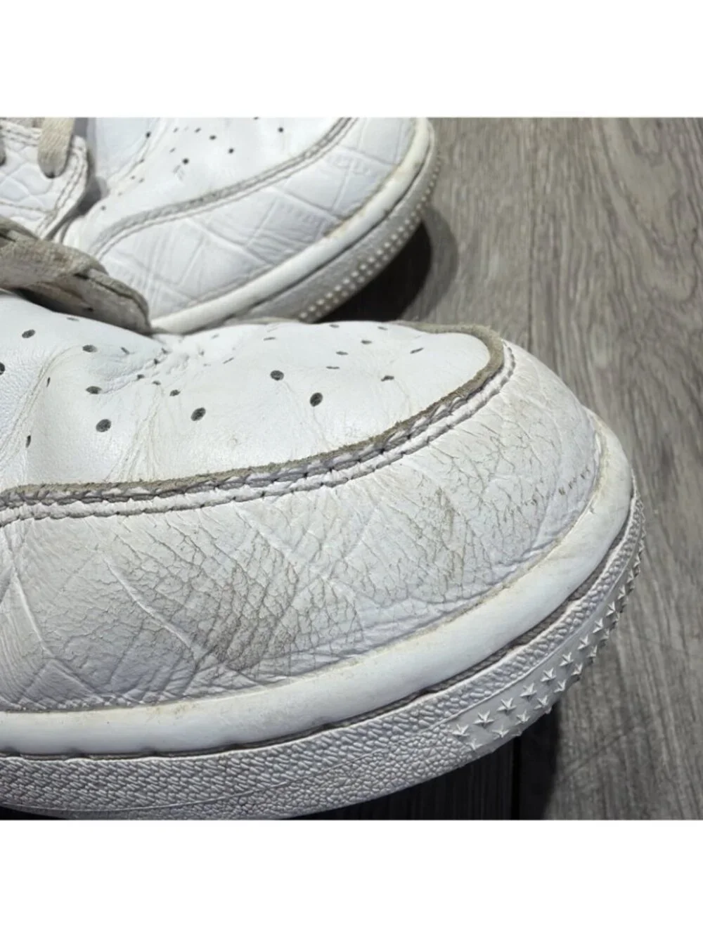 Nike Air Jordan 1 Golf Low White Crocodile DD9315-110 Men Size 14